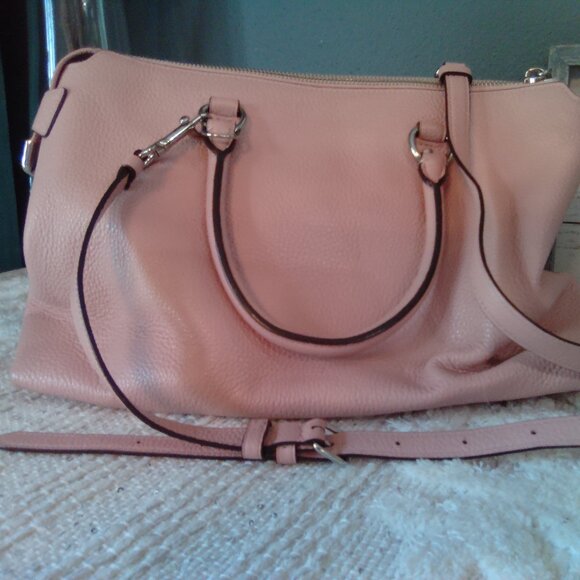 Pink Coach Satchel - Picture 3 of 6